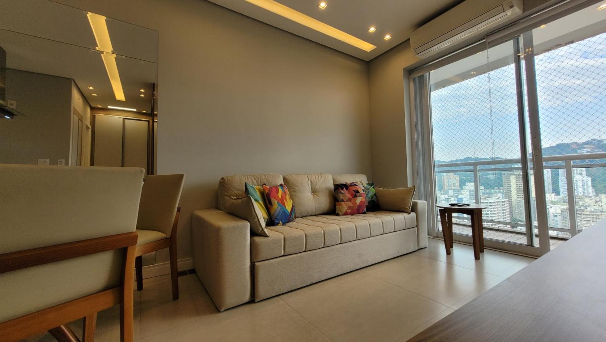 Apartamento Book - Unlimited 2111 Vista Mar Santos (Sao Paulo)